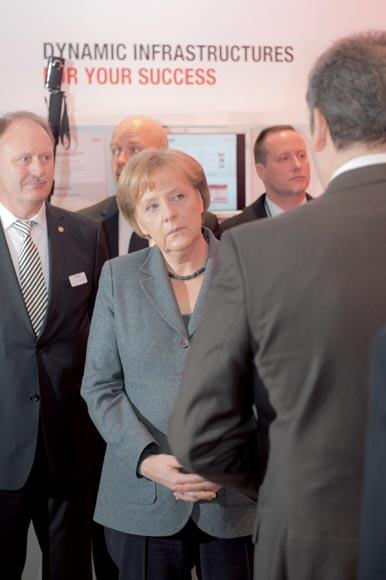 Angela Merkle interessierte sich für die Cloud